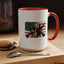 4th of July Mug - Skull Guns Flag