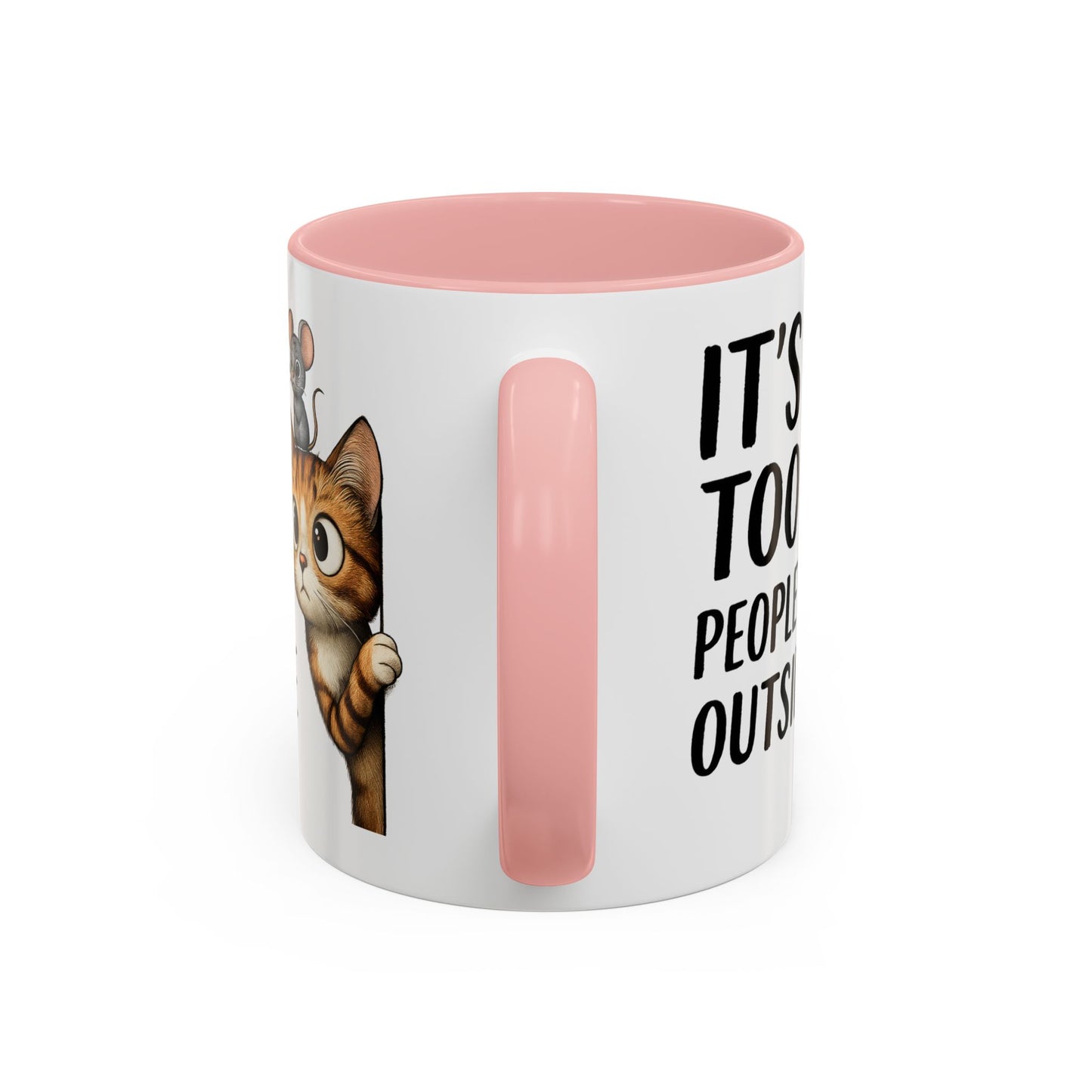 Animal Mug - It's Too Peopley Outside