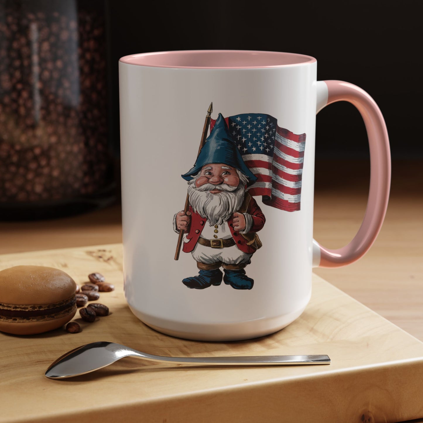 4th of July Mug - American Gnome 4