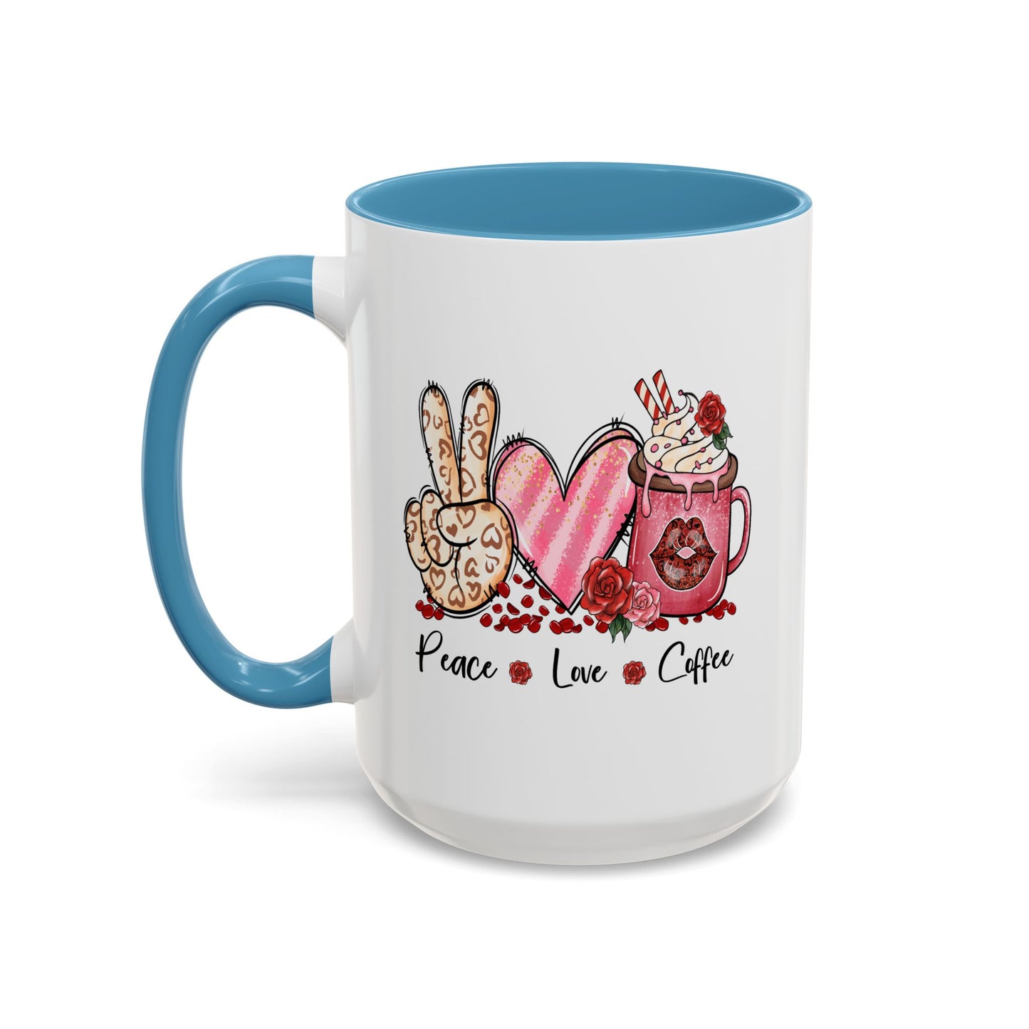 Humor Mug - Peace Love Coffee