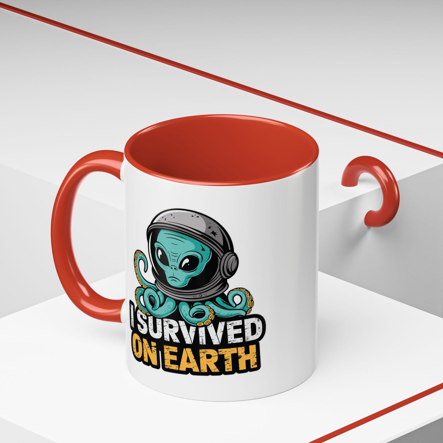 Alien Mug - I Survived On Earth