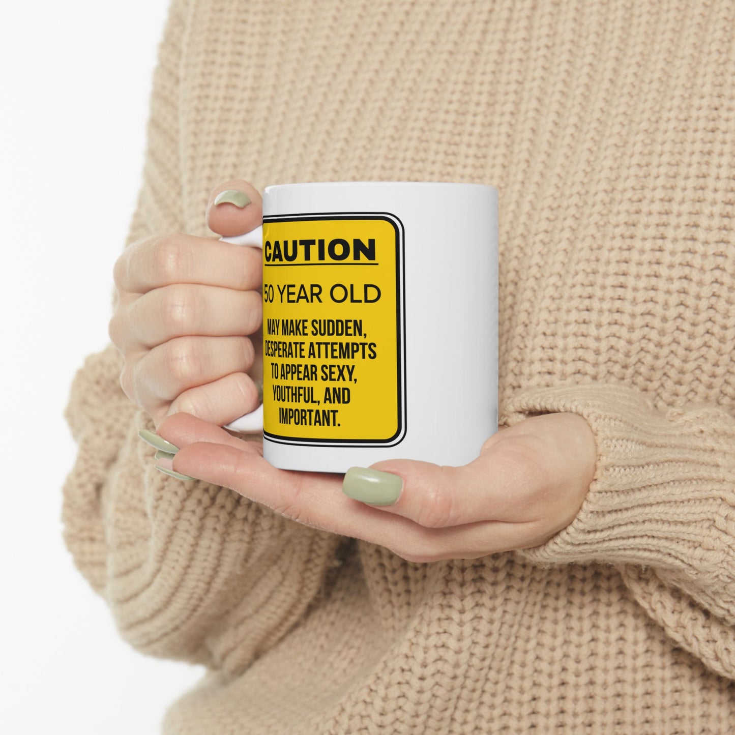 Birthday Mug - Caution 50 Year Old