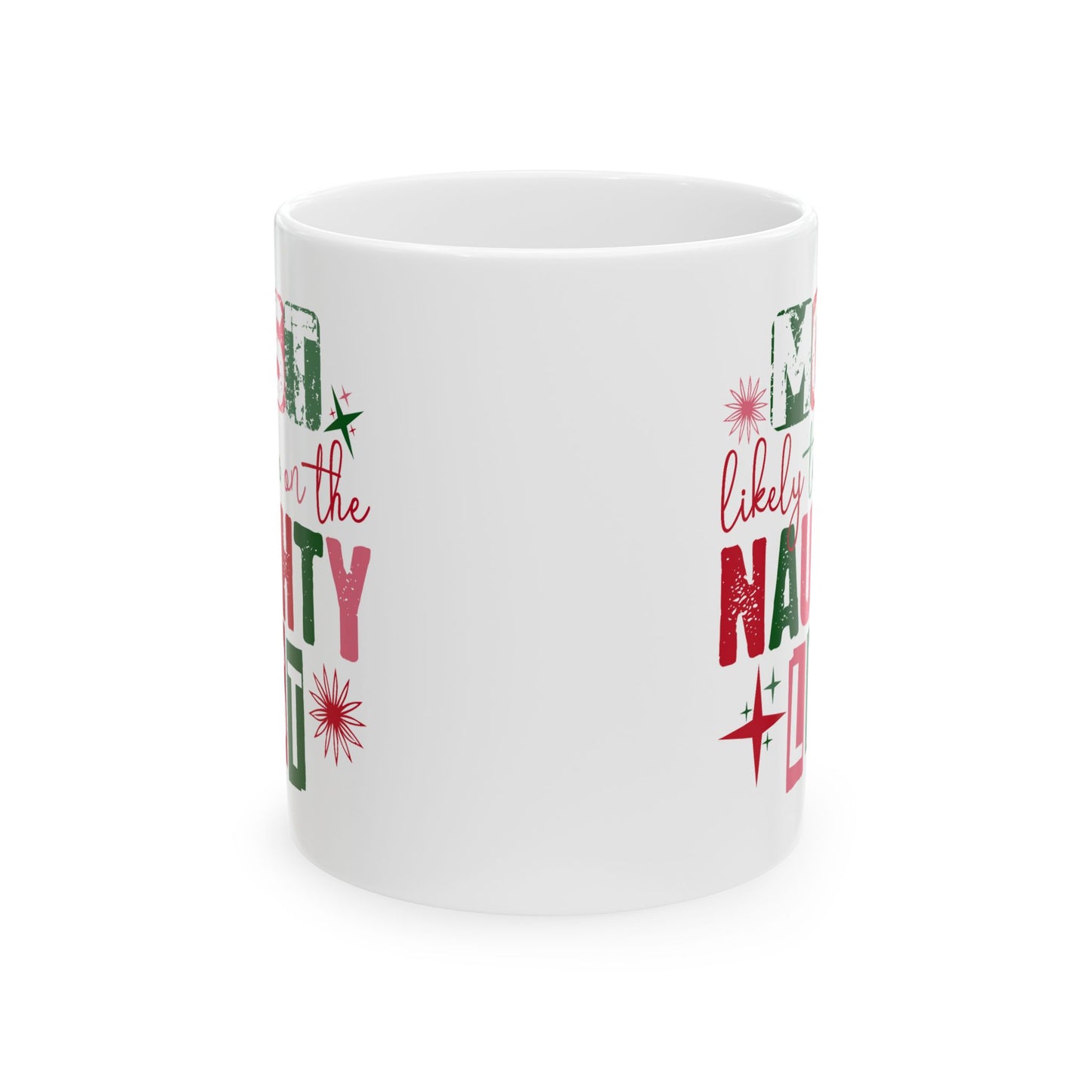 Adult Mug - Most Likely To Be On The Naughty List