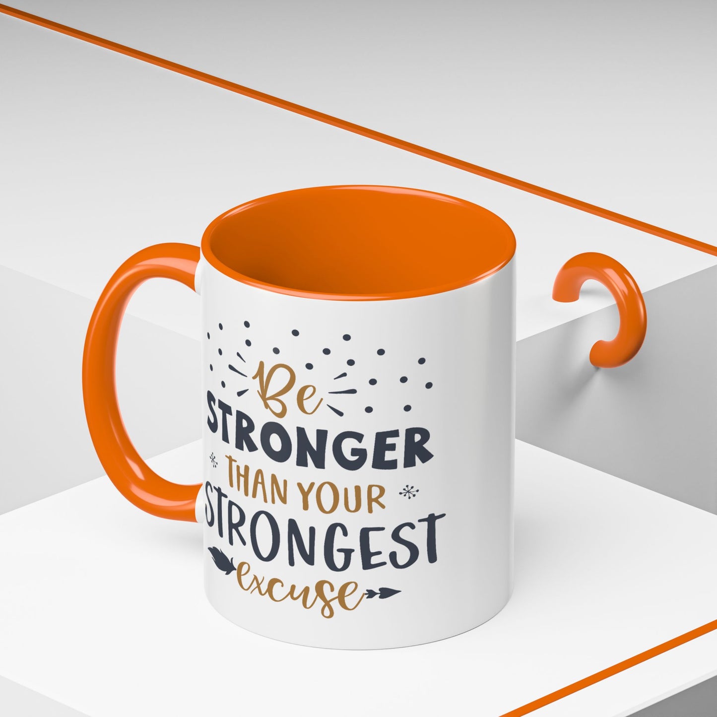 Motivational Mug - Be Stronger Than Your Strongest Excuse