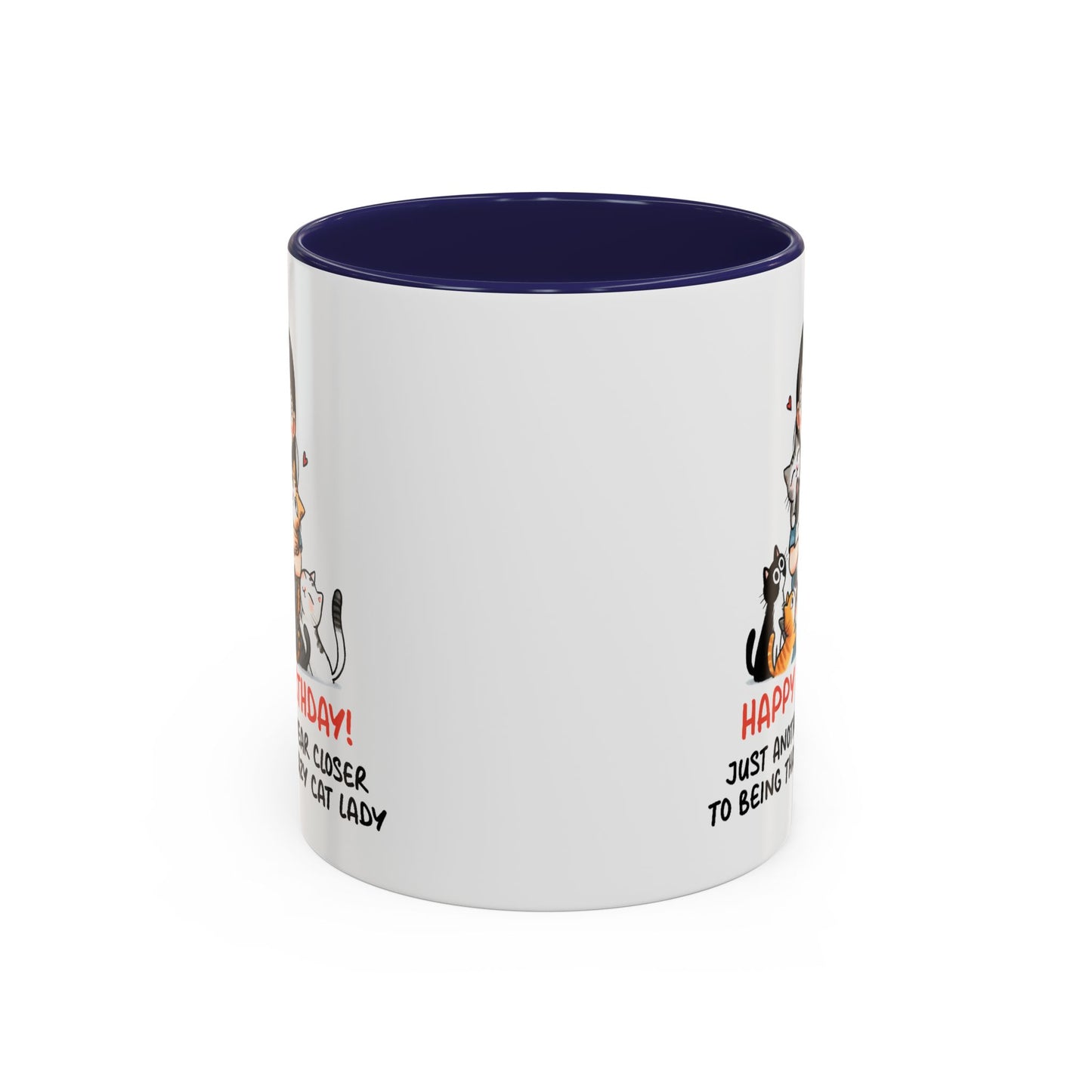 Birthday Mug - Crazy Cat Lady