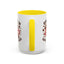Humor Mug - Running On Caffeine and Chaos