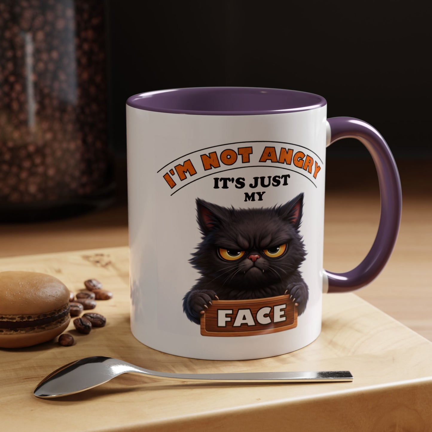 Humor Mug - I'm Not Angry It's Just My Face