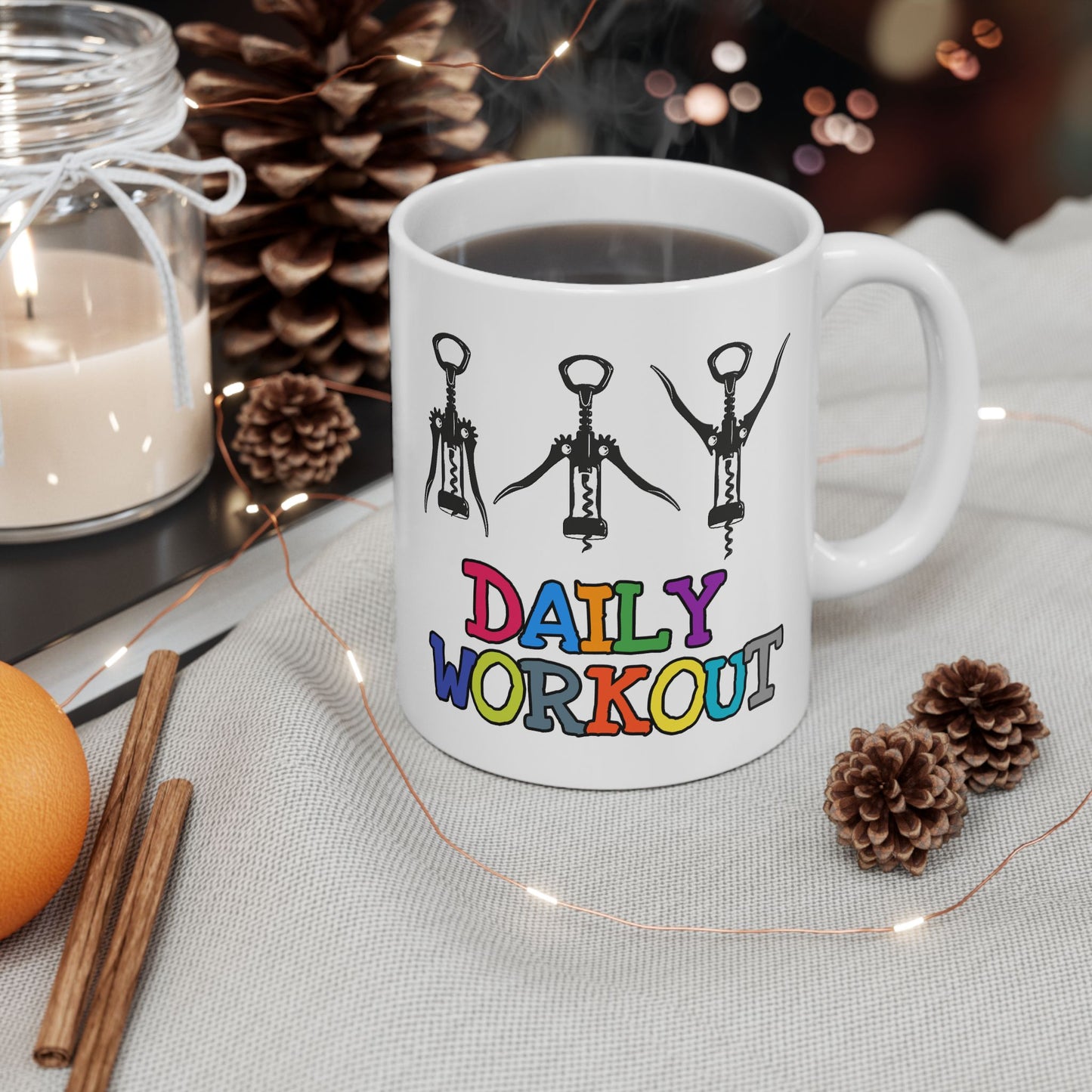 Humor Mug - Daily Workout