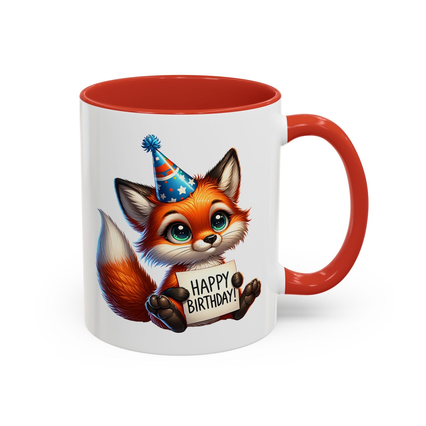 Birthday Mug - Fox Clipart