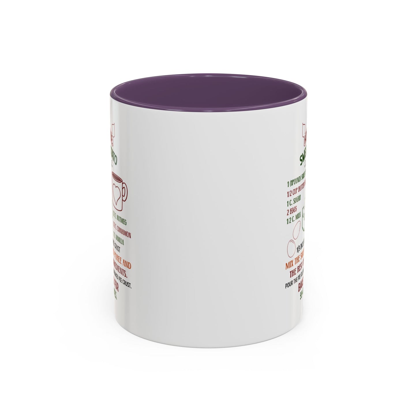 Christmas Mug - Homemade Sweet Potato Pie Recipe