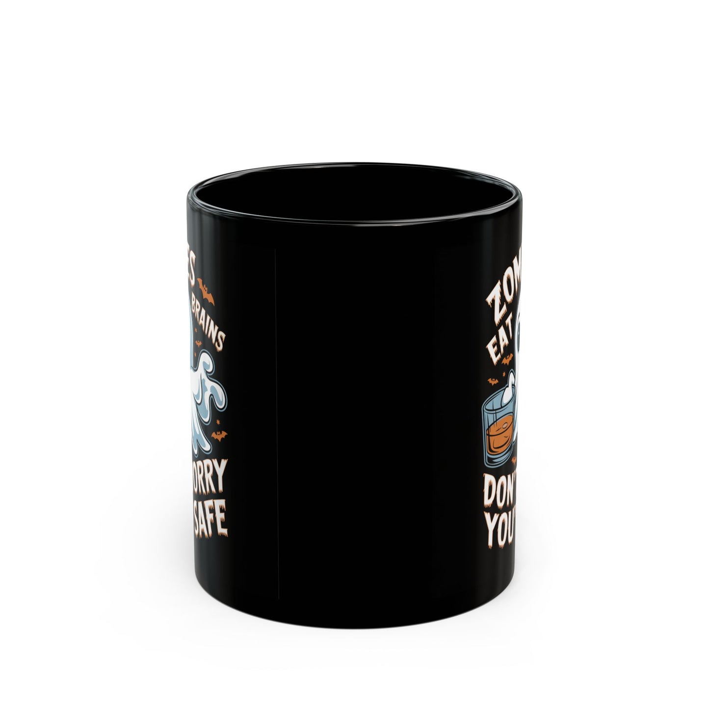 Halloween Mug - Zombies Eat Brains
