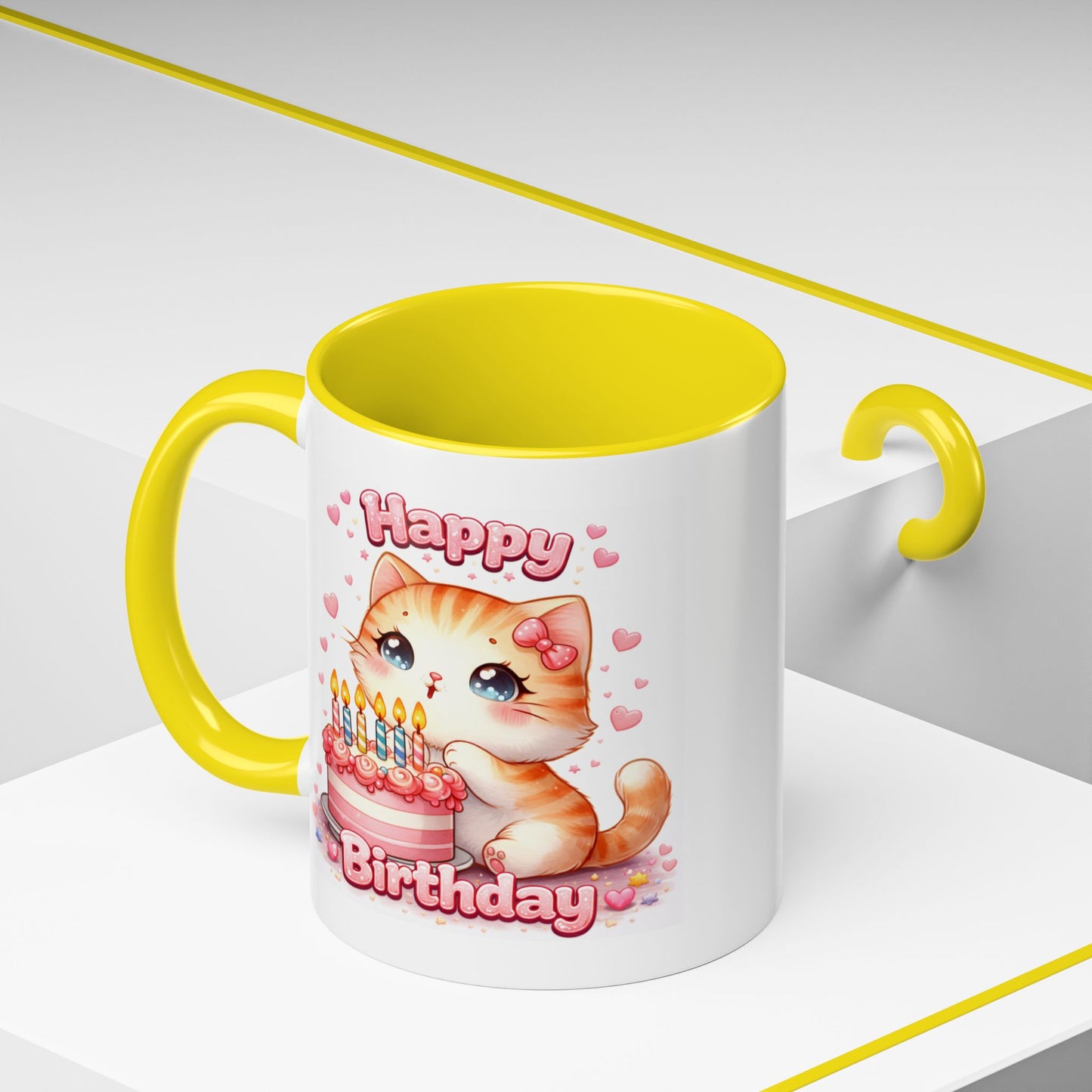 Birthday Mug - Birthday Kitty