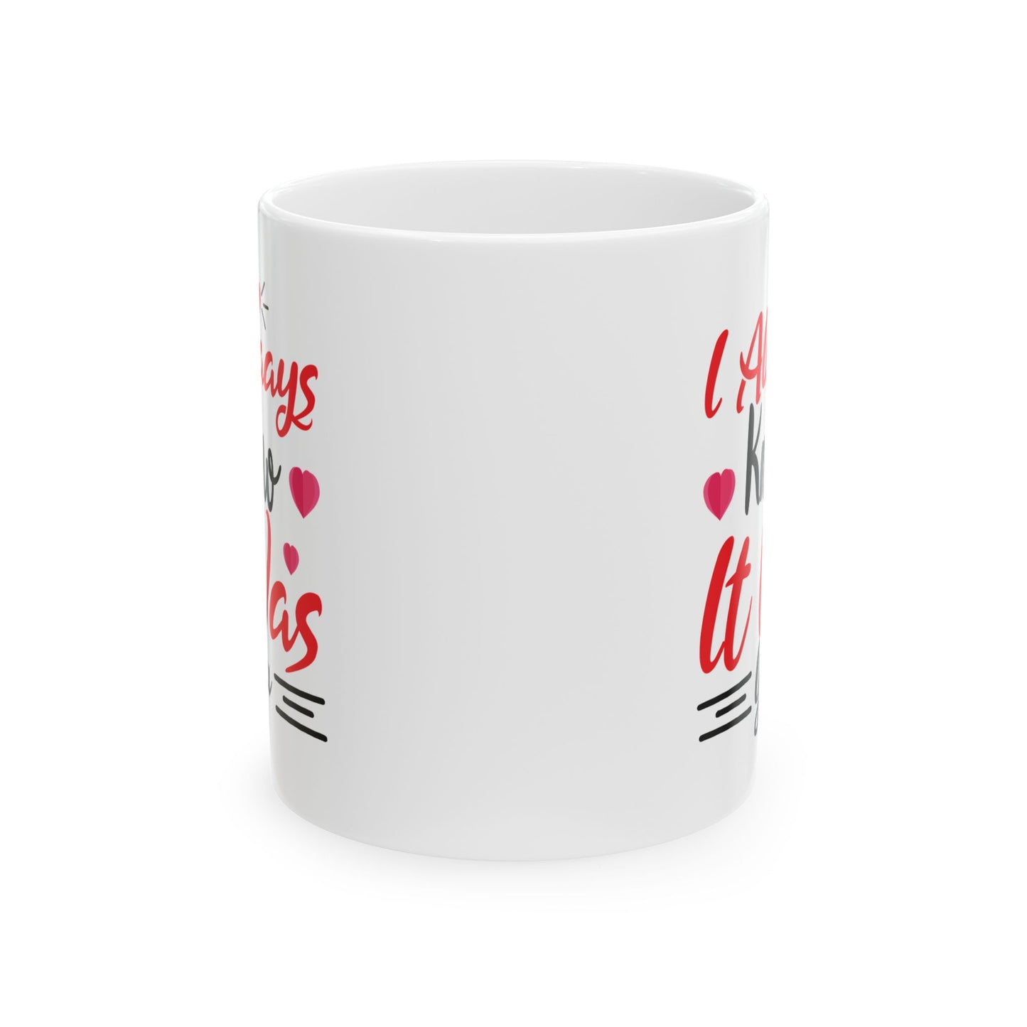 Anniversary Mug - I Always Knew It Was You