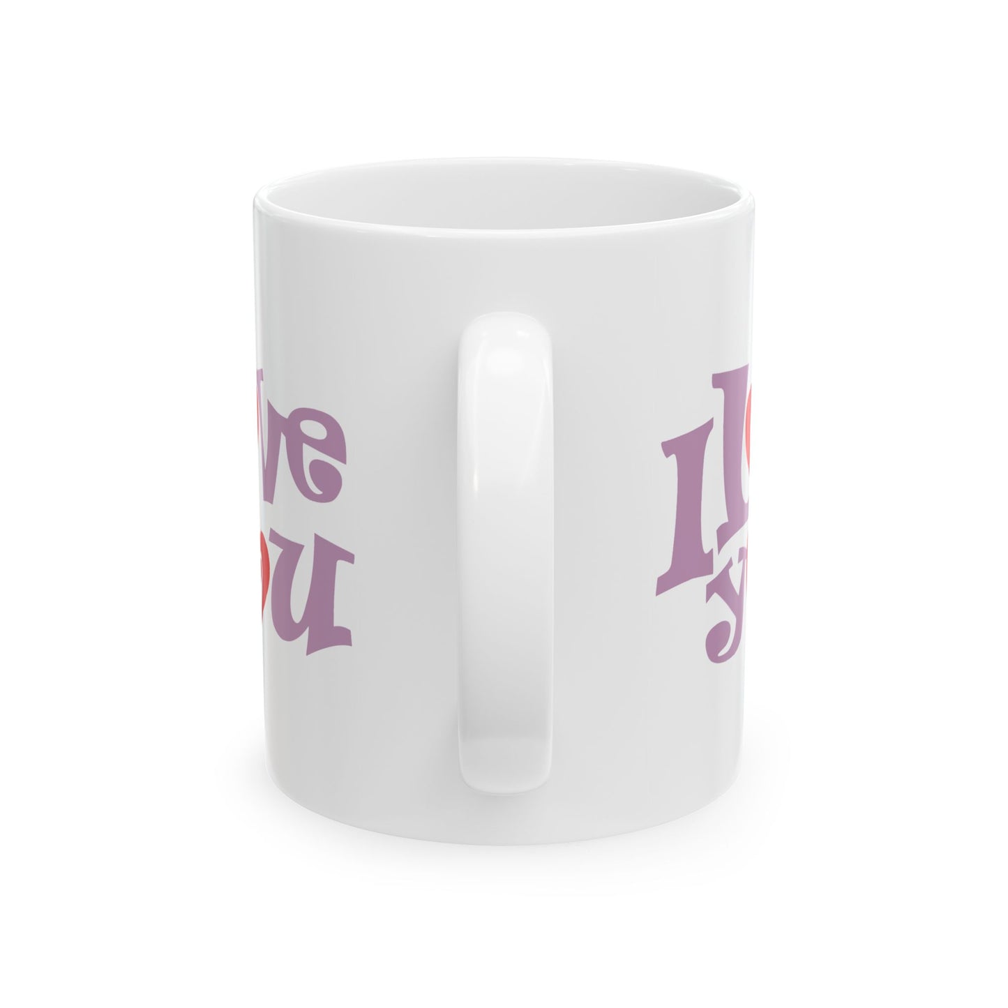 Anniversary Mug - I Love You Graphic