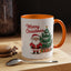 Christmas Mug - Merry Christmas Red Text Santa Tree Presents