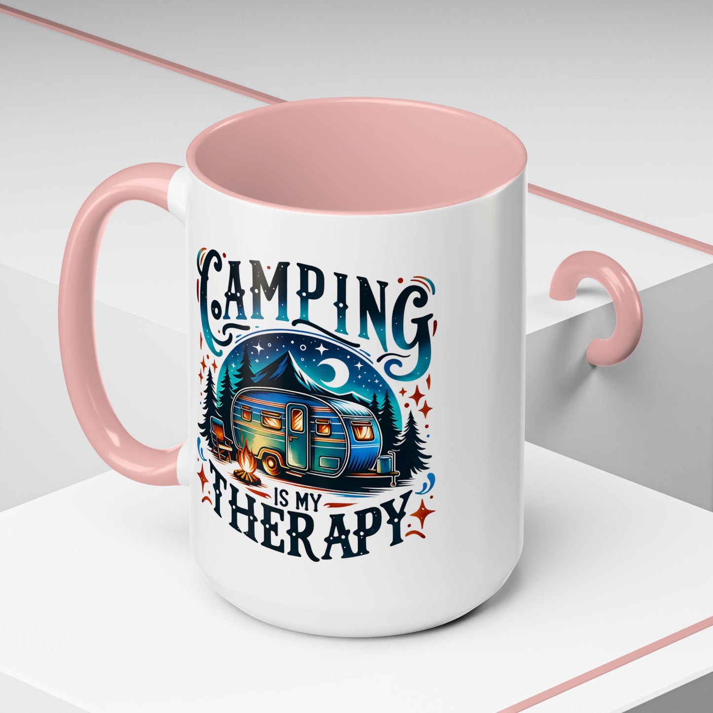Adventure Mug - Camping Is My Therapy
