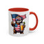 4th of July Mug - Merica Sloth