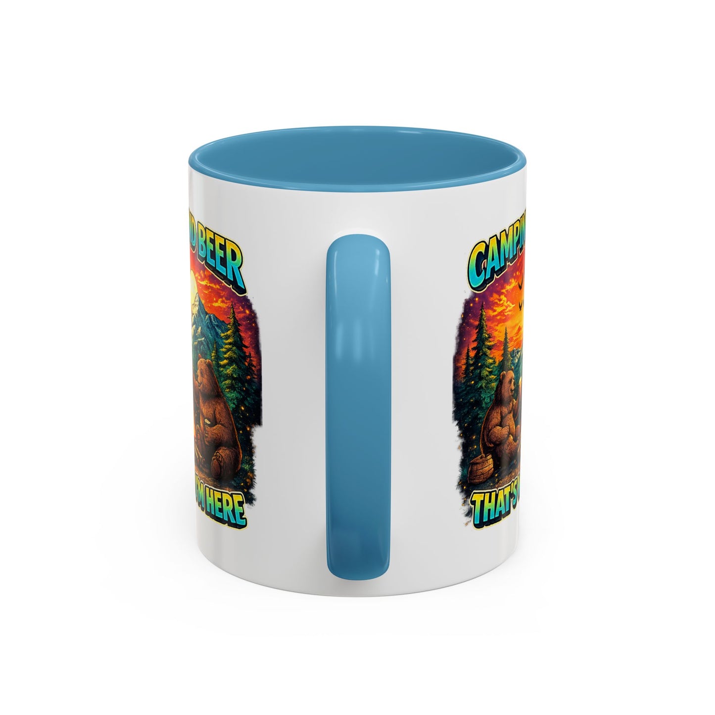 Humor Mug - Camping and Beer