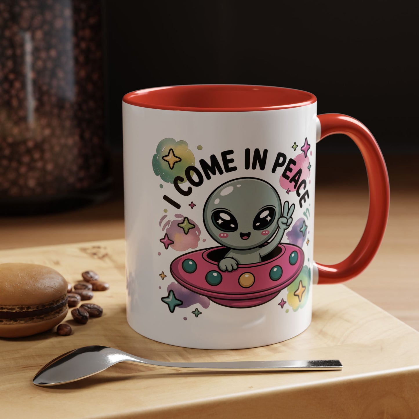 Alien Mug - I Come In Peace