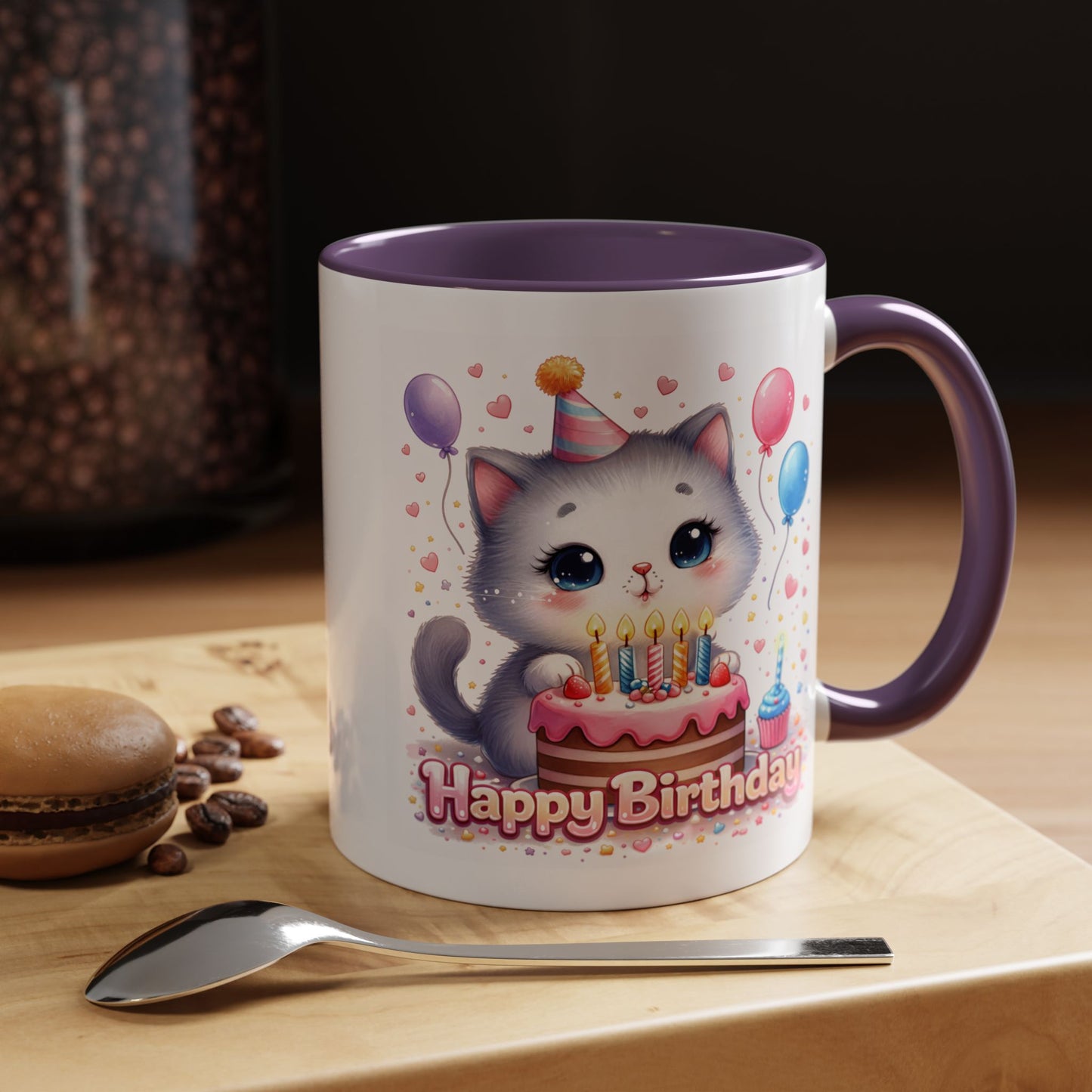 Birthday Mug - Birthday Kitty
