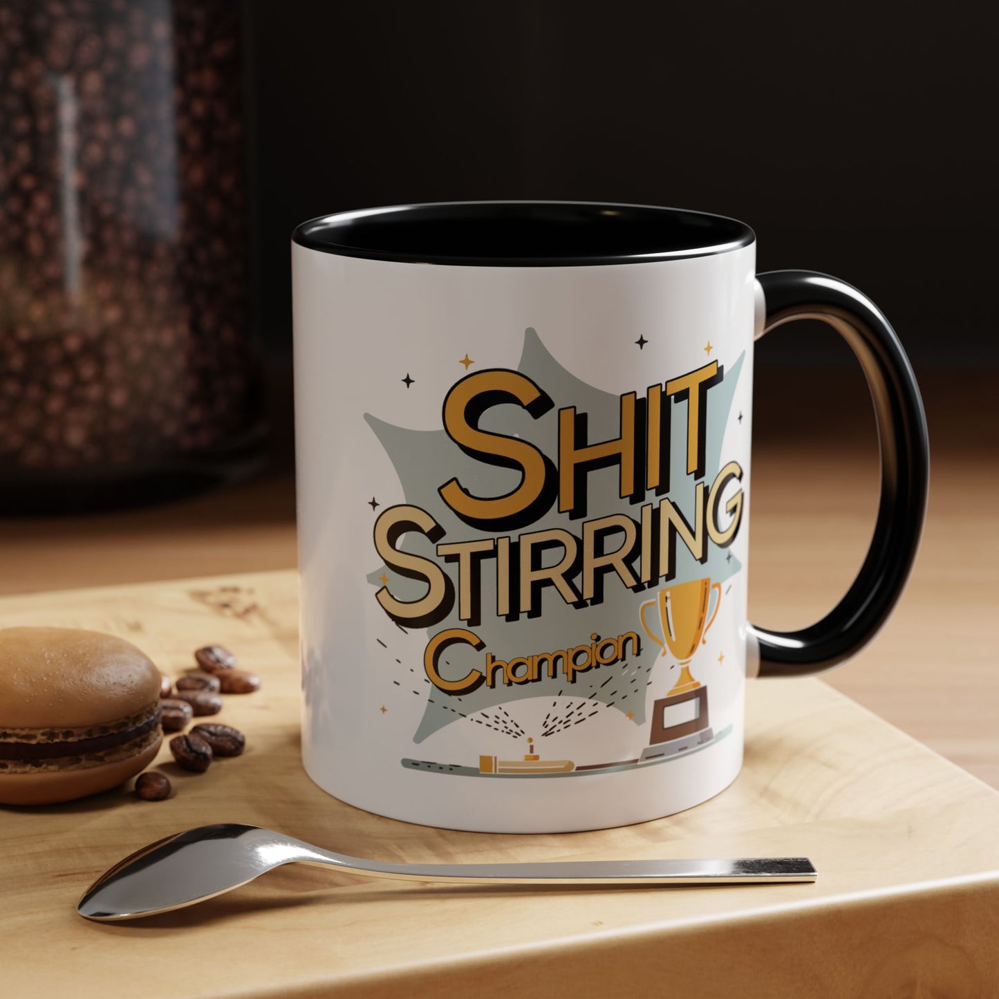 Adult Mug - Shit Stirring Champion