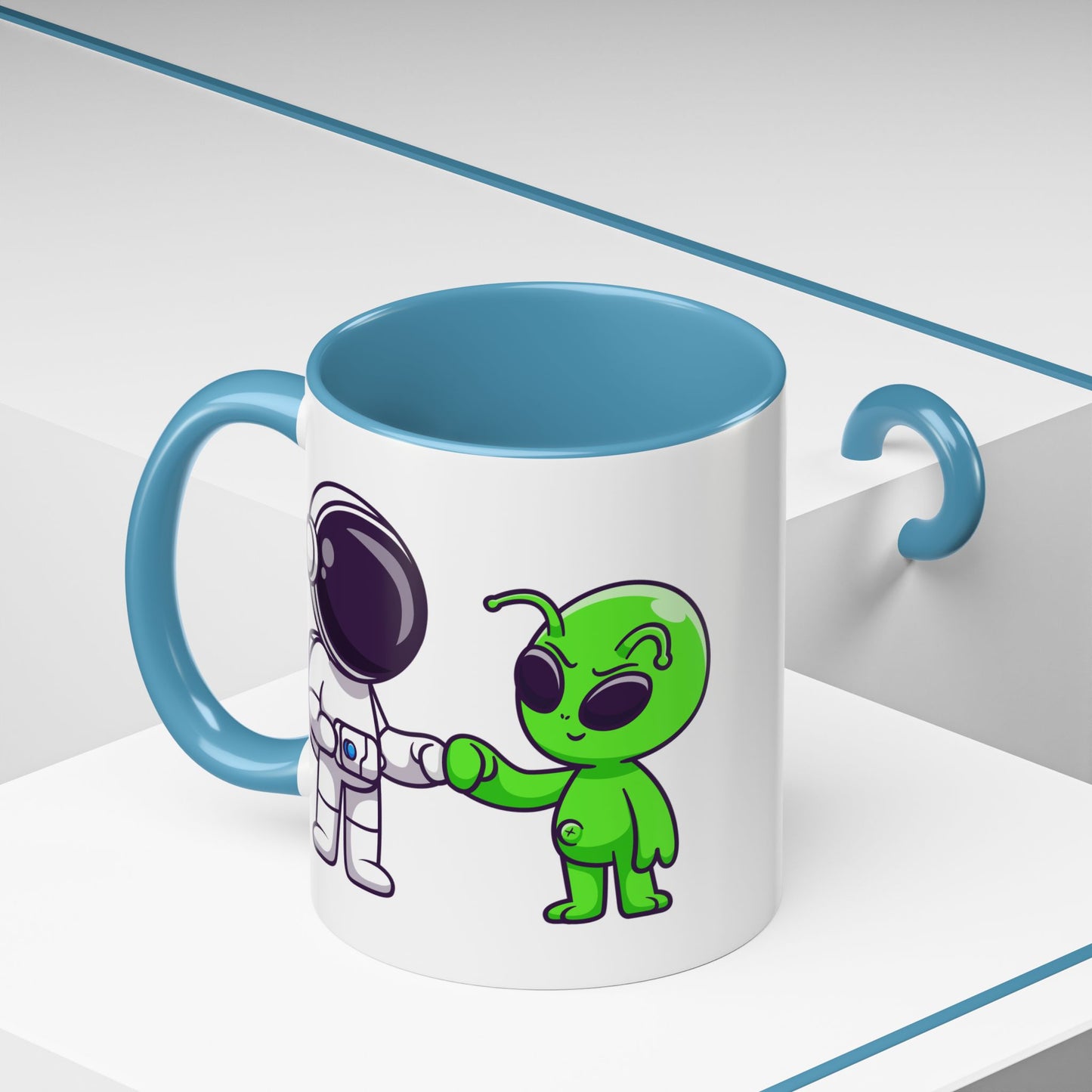 Alien Mug - Astronaut Alien Fist Pump