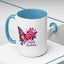 Birthday Mug - Butterfly Flowers