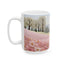 Artistic Mug - Felted Train 1