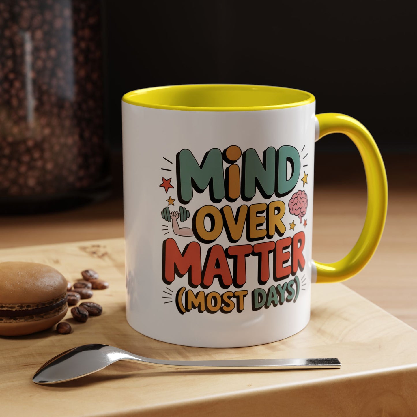 Wellness Mug - Mind Over Matter Graphic