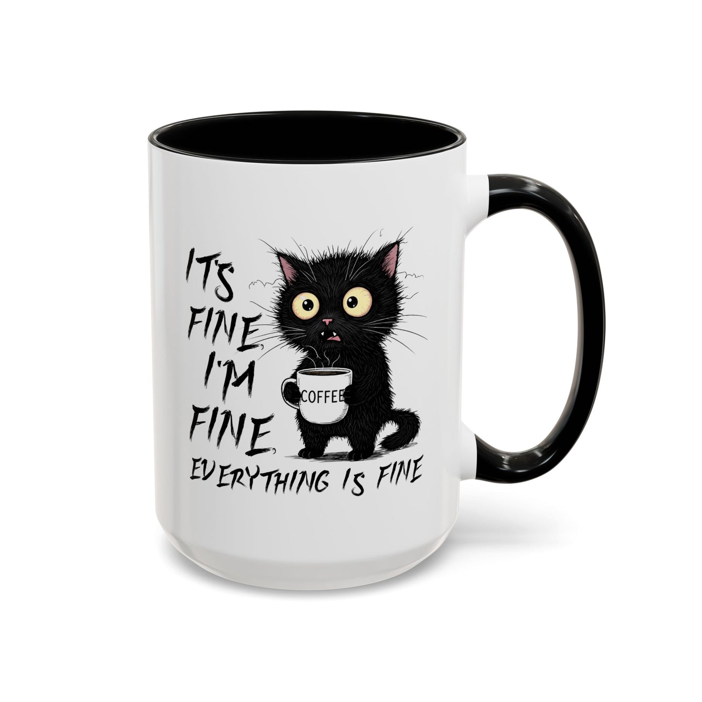 Animal Mug - It's Fine I'm Fine Everything is Fine