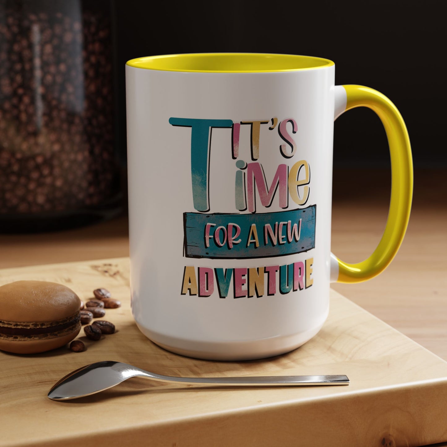 Adventure Mug - It's Time For A New Adventure