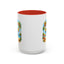 Humor Mug - Life Happens the beach Helps