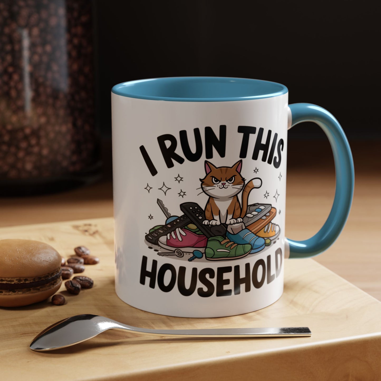 Animal Mug - I Run This Household