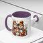 Christmas Mug - Gold Snowman Family