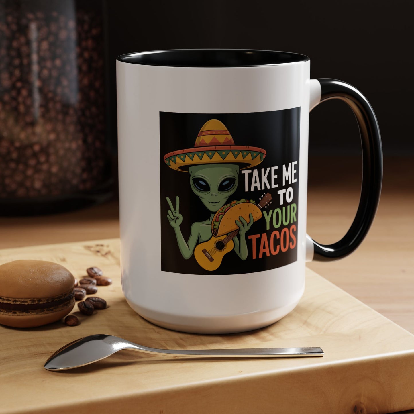 Alien Mug - Take Me To Your Tacos