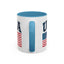 4th of July Mug - USA & Flag