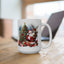 Christmas Mug - Santa Reindeer Tree Presents