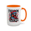 4th of July Mug - Freedom Cluck Yeah!