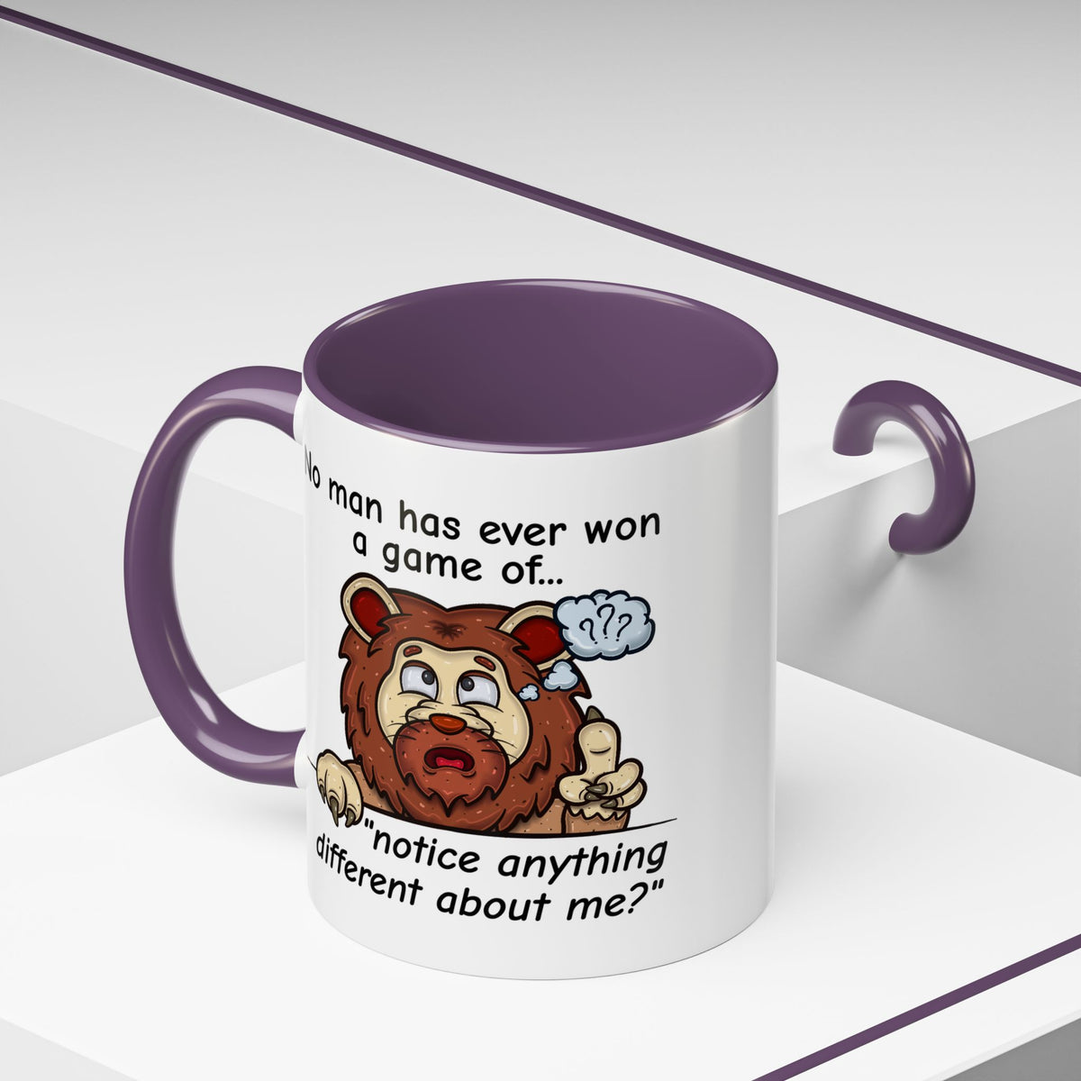 Humor Mug - No Man Has Ever Won a Game