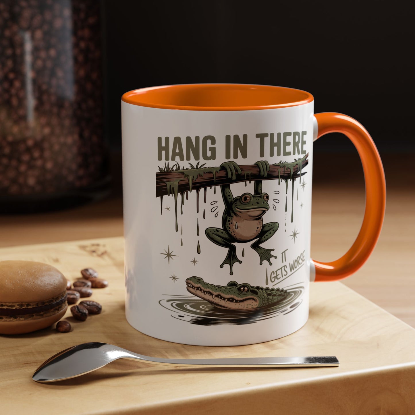 Humor Mug - Hang In There It Gets Worse