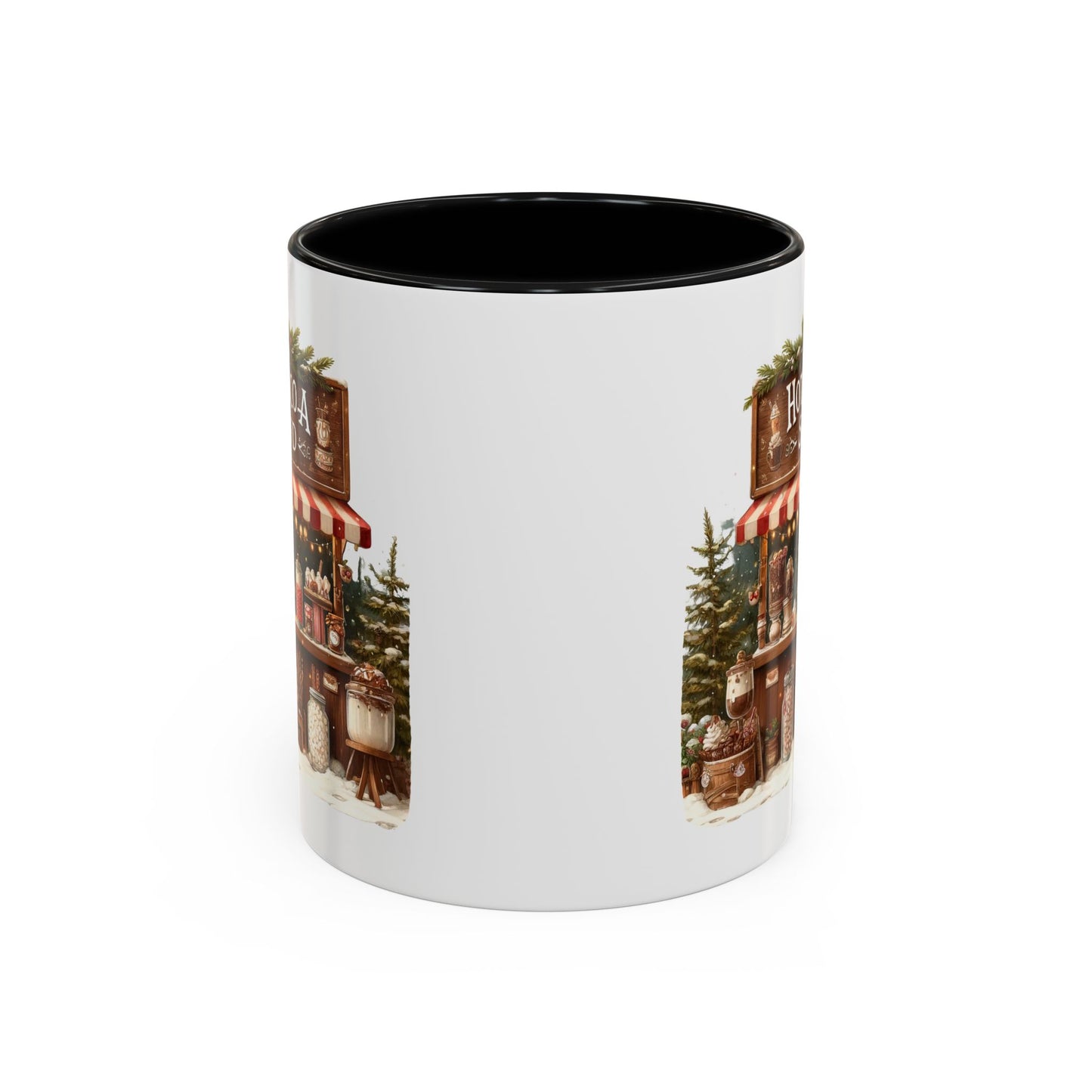 Christmas Mug - Hot Cocoa Stand White Text