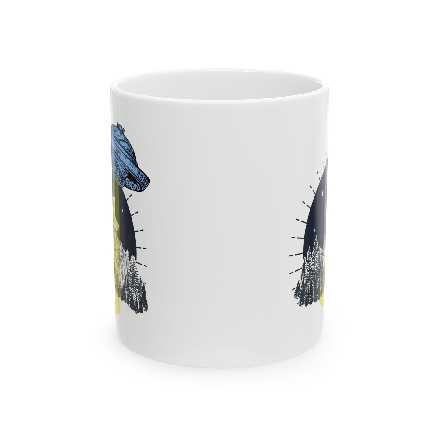 Alien Mug - Bigfoot Ufo