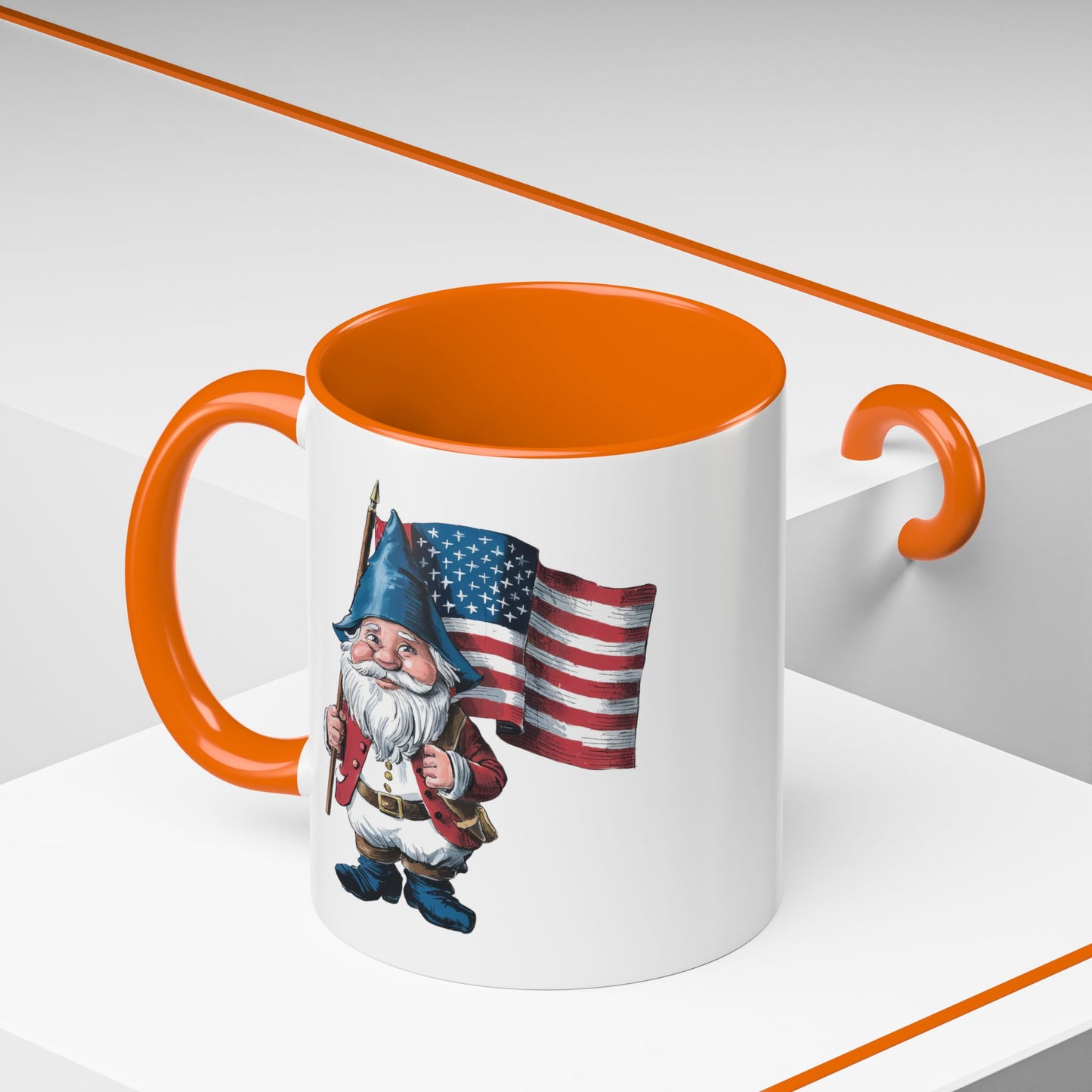 4th of July Mug - American Gnome 4