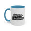 Christmas Mug - Merry Christmas White Black & Grey Text