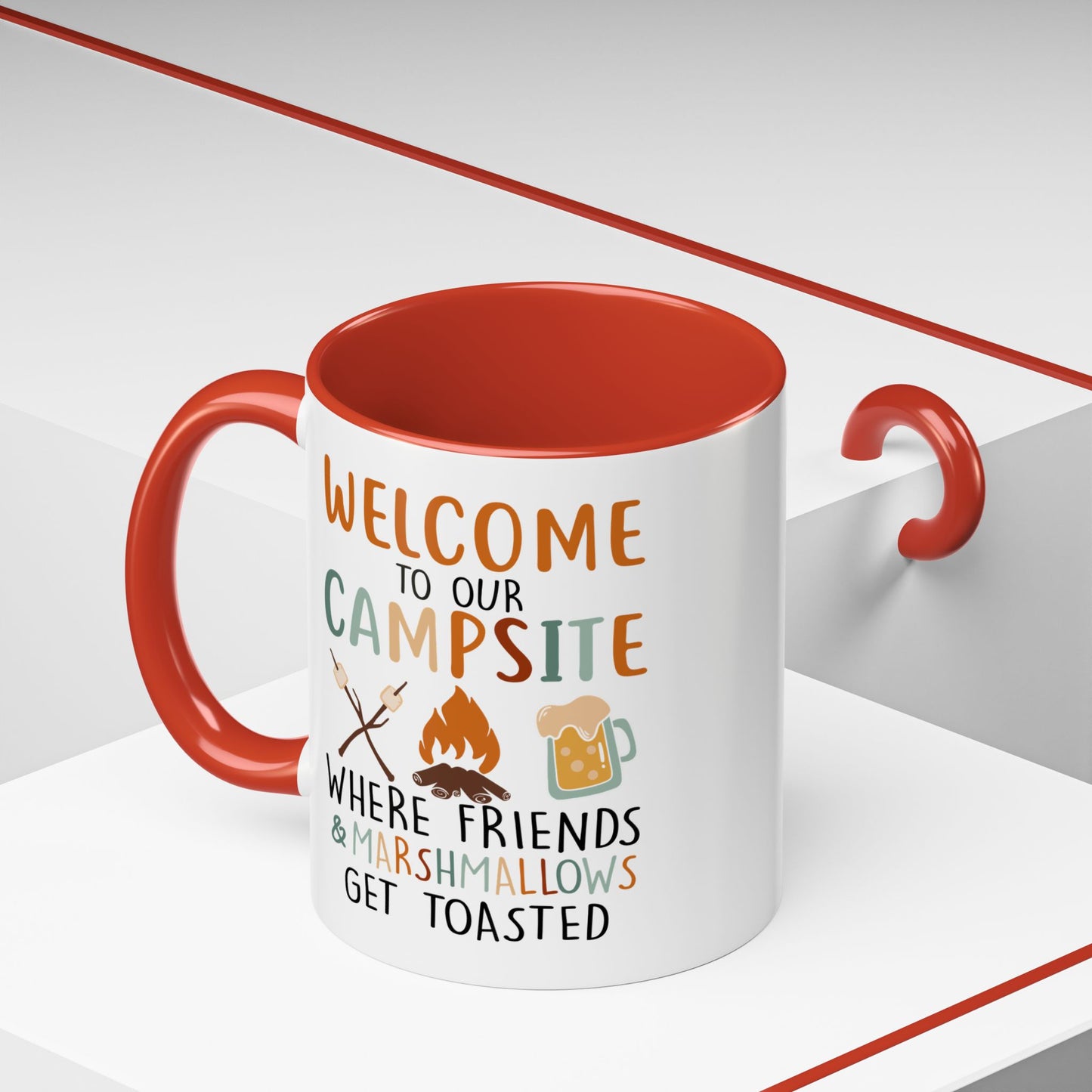 Adventure Mug - Welcome To Our Campsite