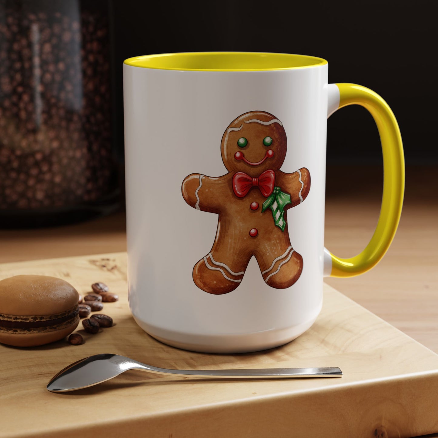 Christmas Mug - Smiling Gingerbread Man 2