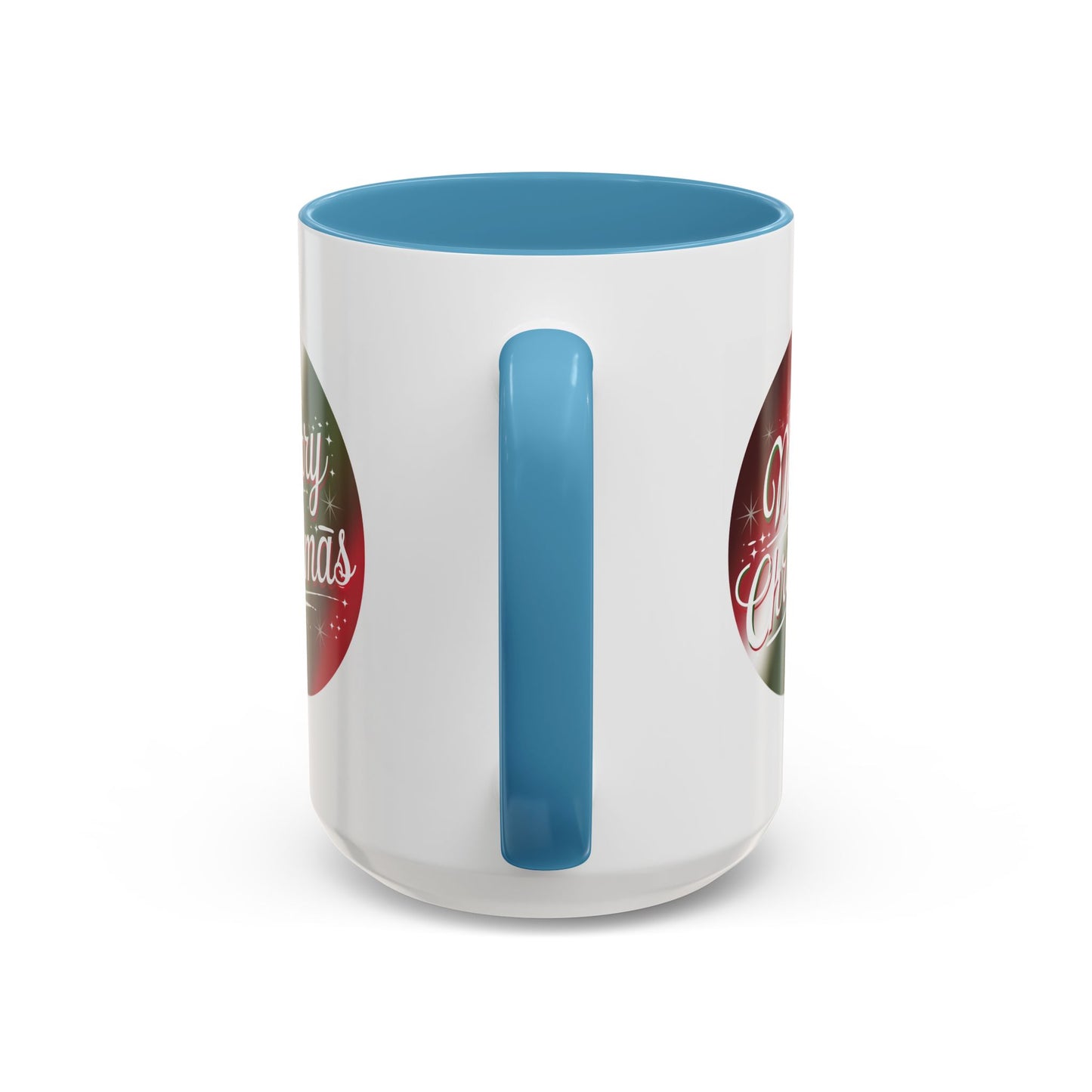 Christmas Mug - Merry Christmas White and Red Text Decoration