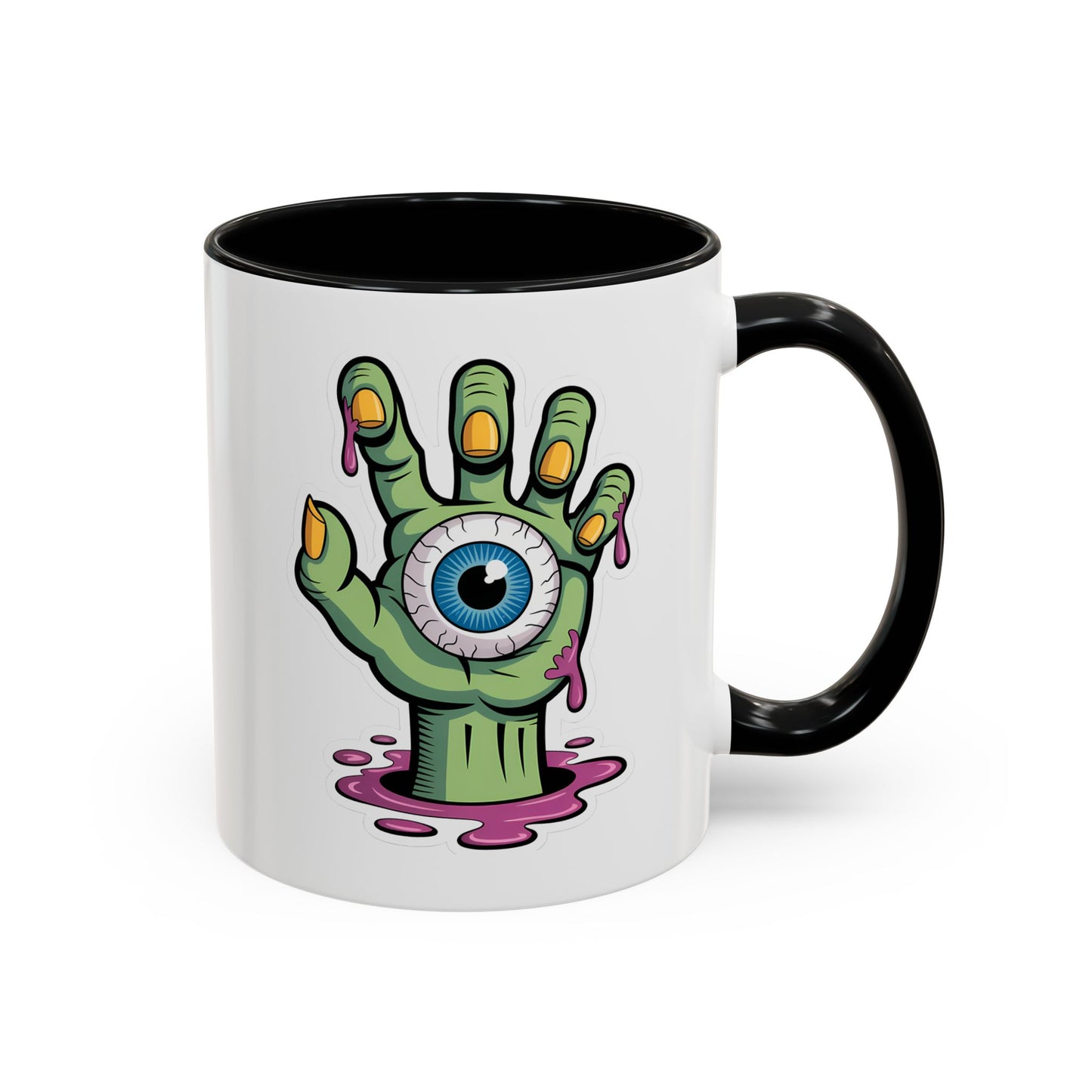 Halloween Mug - Eye Ball Hand