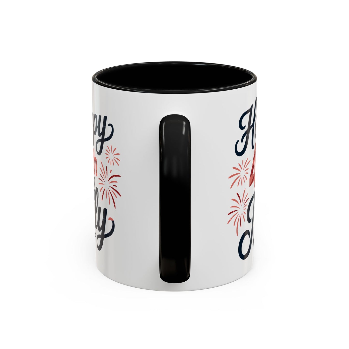 4th of July Mug - Happy 4th of July Fireworks