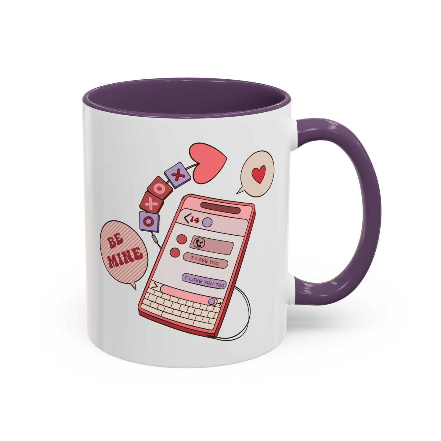 Valentine's Day Mug - Be Mine I Love You